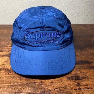 Authentic ‘Survival of the Fittest’ Supreme hat.